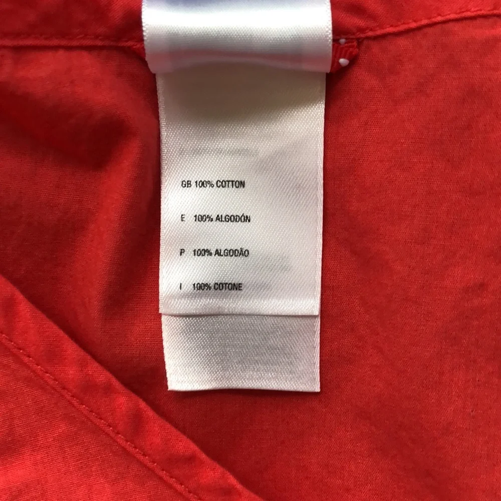 North Face‎ Orange Blouse Size L